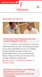 Mobile Screenshot of krankenhausjohanneum.de